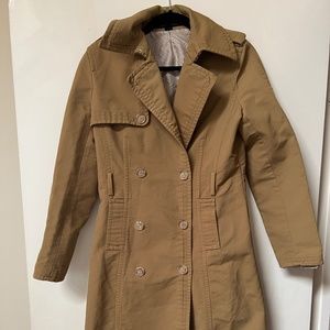 Vintage Express Classic Tan Trench Coat
